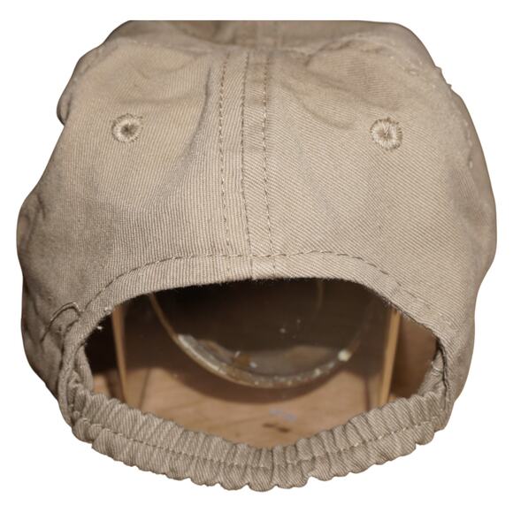 Bass Pro Shops Toddler / Kids Baseball Hat Cap Khaki Tan Elastic Back Fishing - Picture 3 of 5